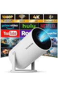 HY300 PRO+ 2026 | 1080P Full HD WiFi Projector with Android 11.0 – 12000 Lumens Portable Home Theater & Outdoor Movie Projector | Screen Mirroring for iOS/Android | Gaming & HDMI Compatible