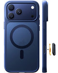 TORRAS for iPhone 17 Pro Max Case with MagSafe, 12FT Military Grade Shockproof, Durable & Sturdy & Velvety Touch, Magnetic Protective case for iphone 17 pro max cover, Blue