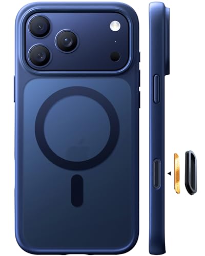 TORRAS for iPhone 17 Pro Max Case with MagSafe, 12FT Military Grade Shockproof, Durable & Sturdy & Velvety Touch, Magnetic Protective case for iphone 17 pro max cover, Blue